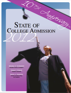 State of College Admission 2012 Report