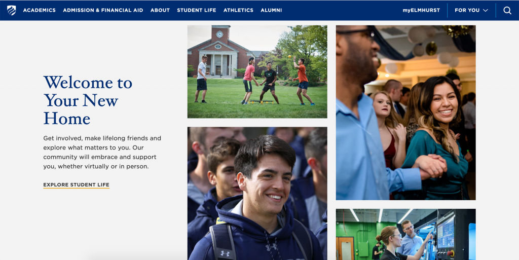 Elmhurst University Homepage